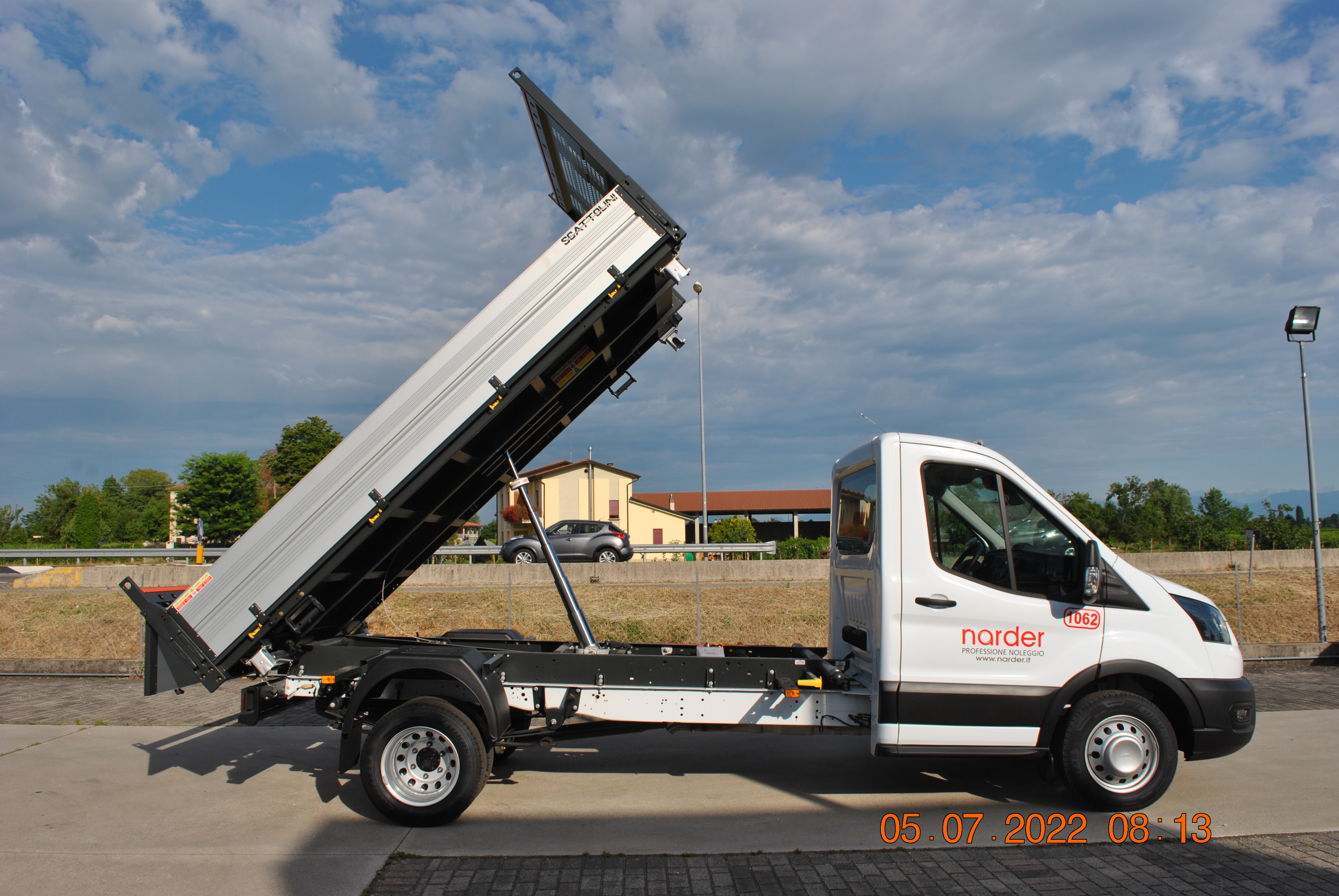 FORD TRANSIT RIBALTABILE